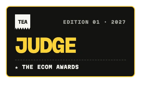 Judge, The Ecom Awards 2027