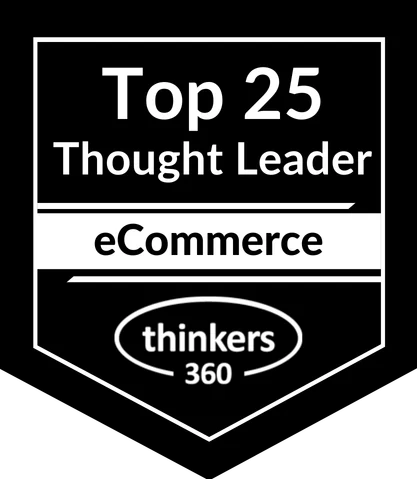Thinkers360 eCommerce Top 25 badge