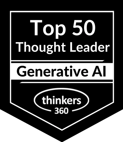 Thinkers360 Top 50 Thought Leader Generative AI