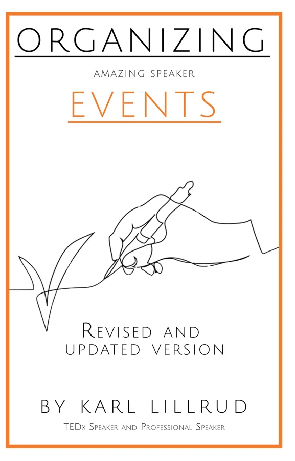 Book cover: Organizing Amazing Speaker Events