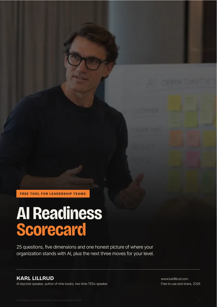 Cover of AI Readiness Scorecard for Leadership Teams